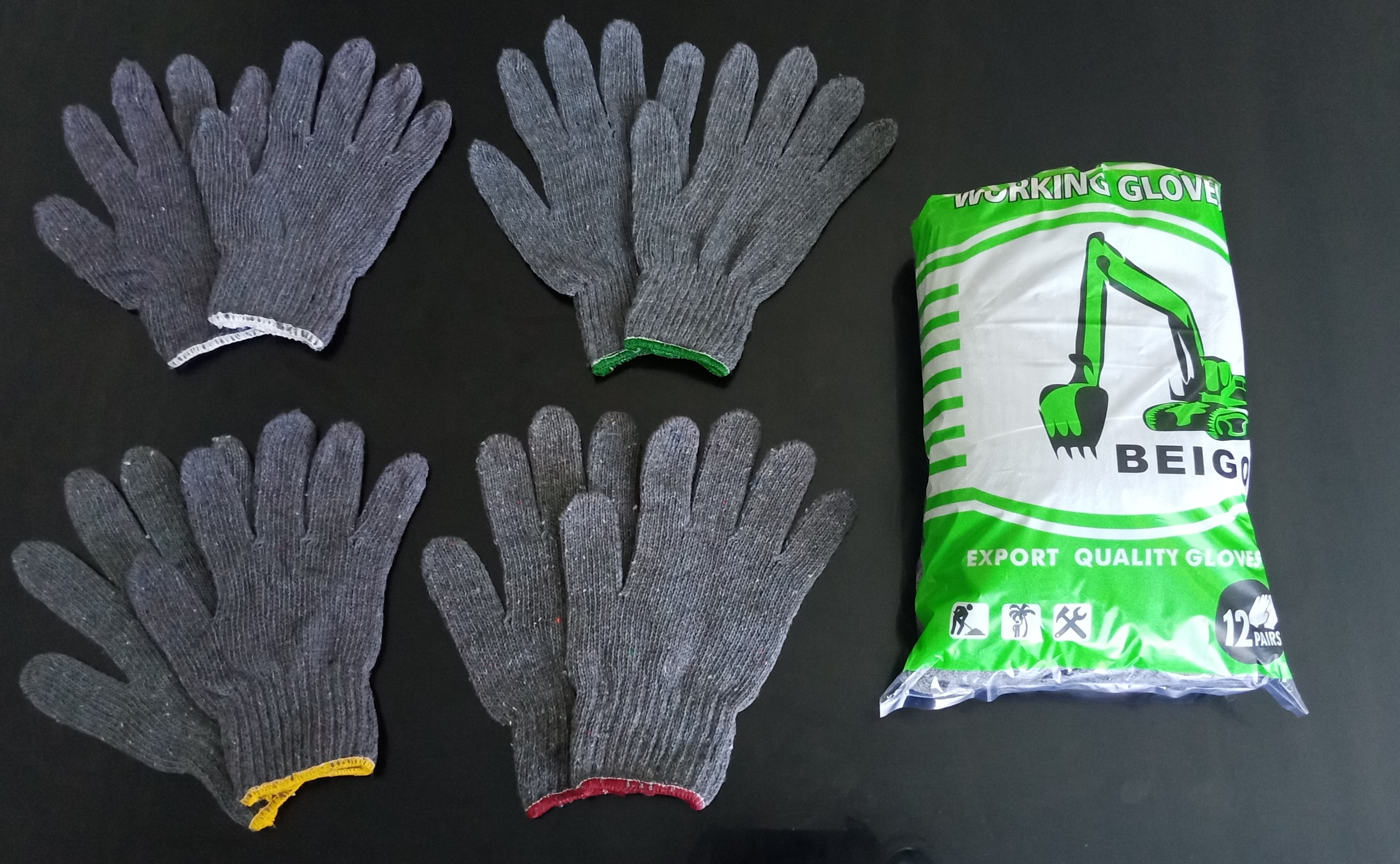 Working Gloves (Sarung tangan Rajut) merk Beigo