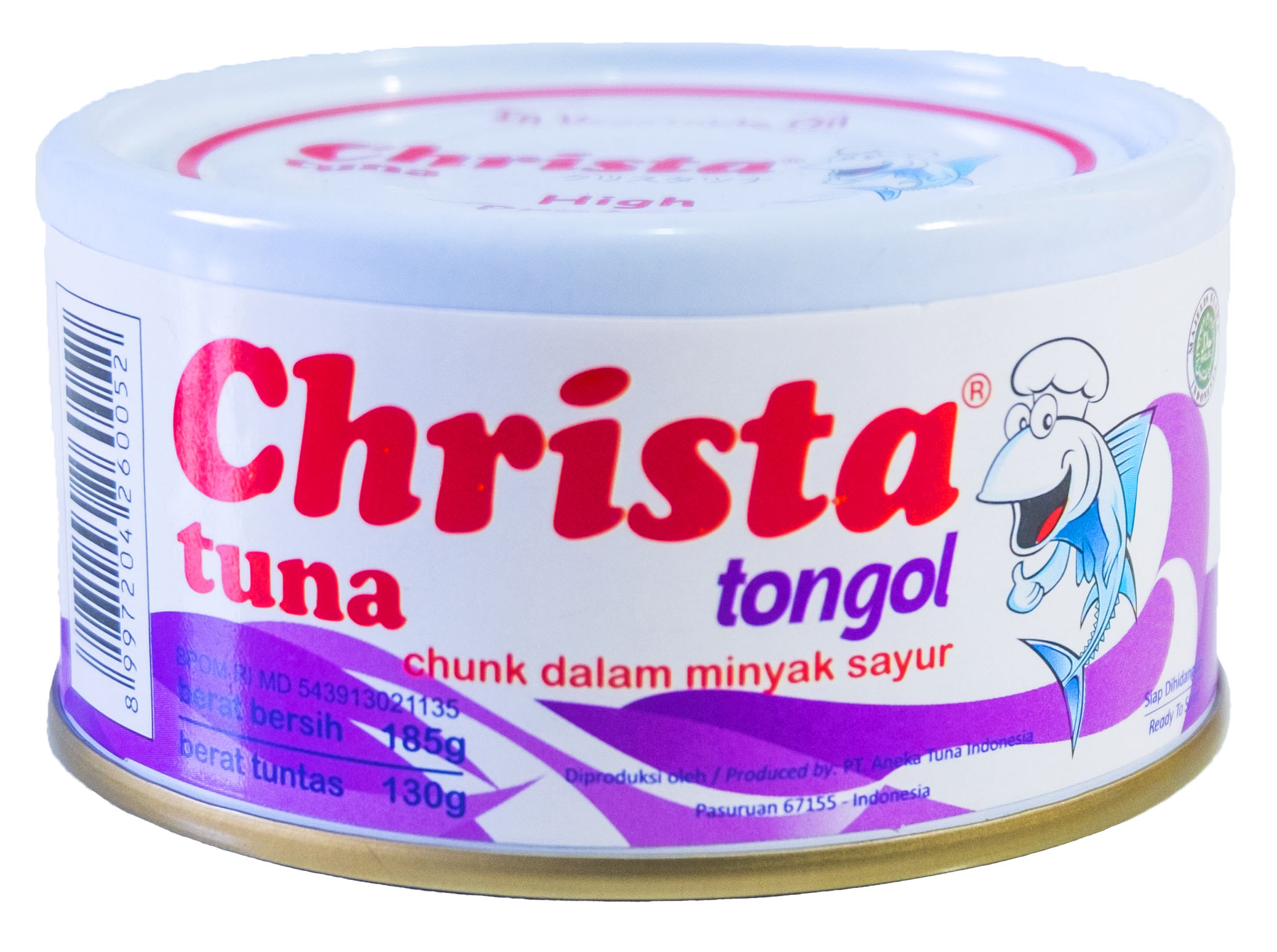 Christa Tuna Tongol in Oil 185 g