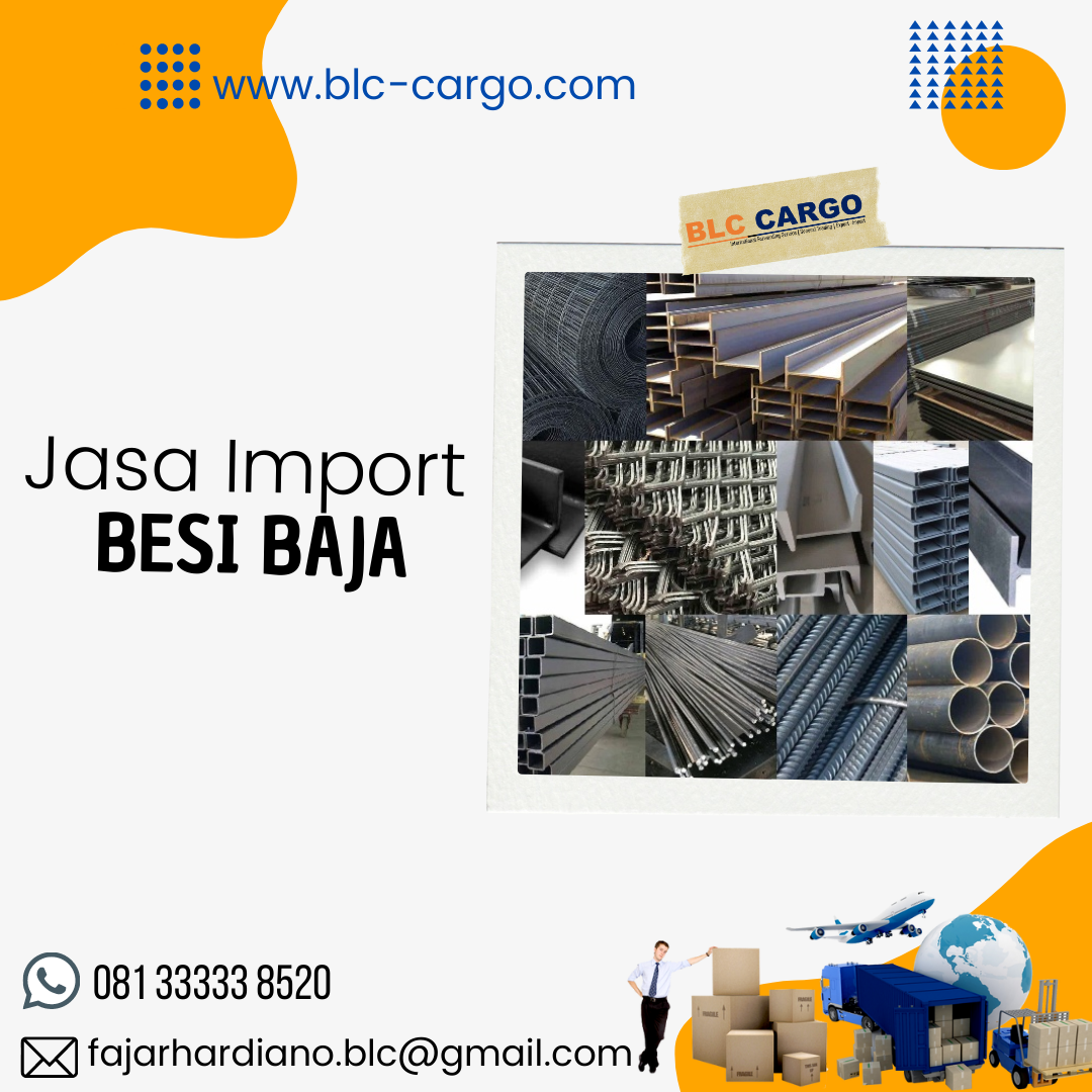 Jasa Import Besi Baja