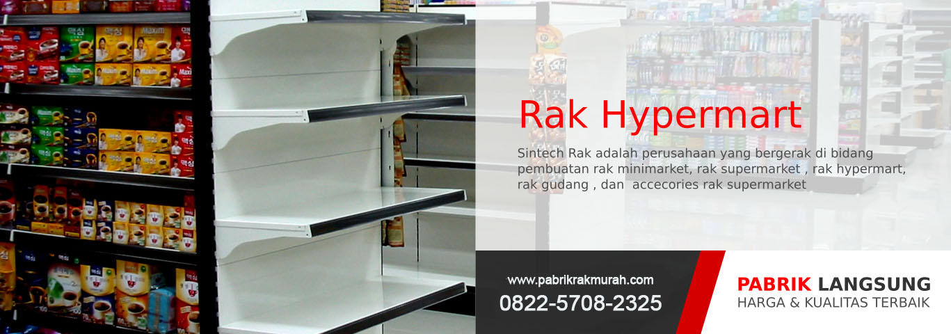PD Sintech Jual Rak Supermarket Rak Minimarket Rak 