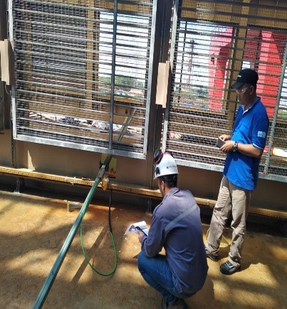 Memastikan Gas Detector dalam Keadaan Normal
