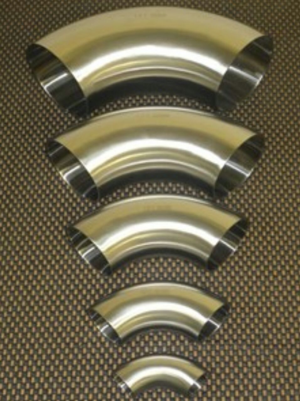 Elbow stainless ornamen 1/2 inch s/d 4" inch 201 & 304