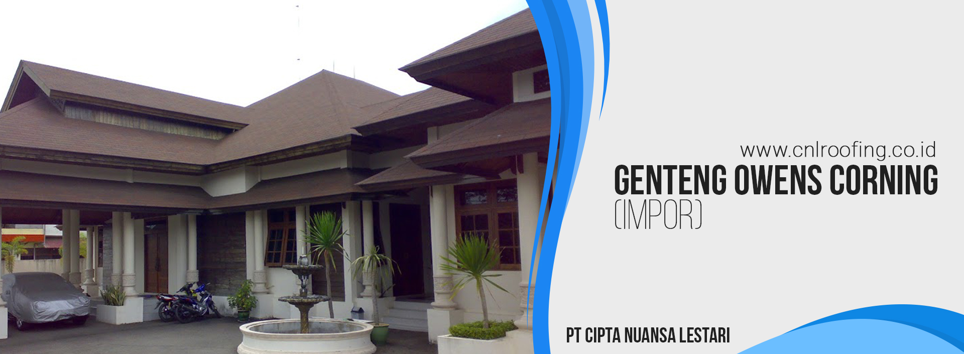 PT Cipta Nuansa Lestari - Jual Genteng Datar