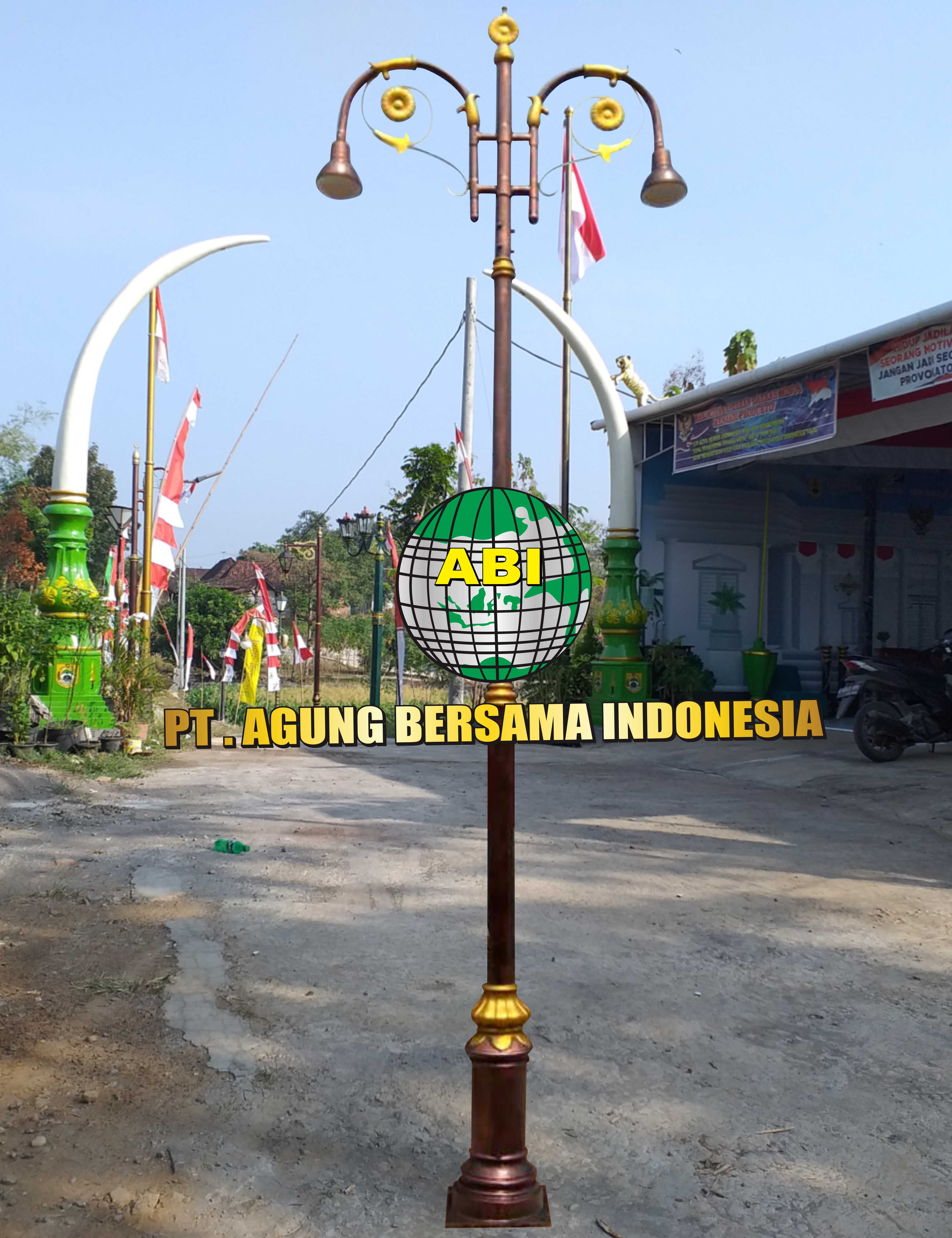 Jual Tiang Lampu Jalan Klasik  dari PT Agung Bersama Indonesia
